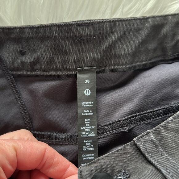 Lululemon Black Slim Trousers - Picture 4 of 9